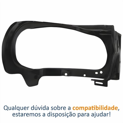Alojamento Farol Vw Fox 2003 Até 2010 Lado Direito Passageiro