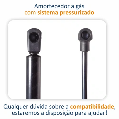 Amortecedor Tampa Traseira Chevrolet Cruze Hatch 2012 Até 2016