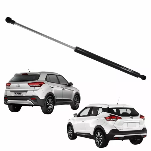 Amortecedor Tampa Traseira Hyundai Creta Nissan Kicks 2017 Até 2025