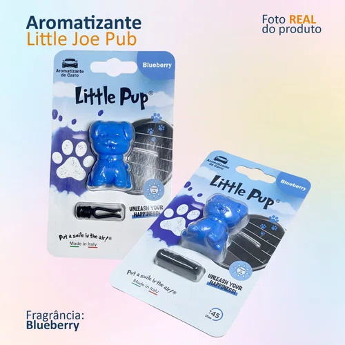 Aromatizante Automotivo Little Joe Pup Blueberry