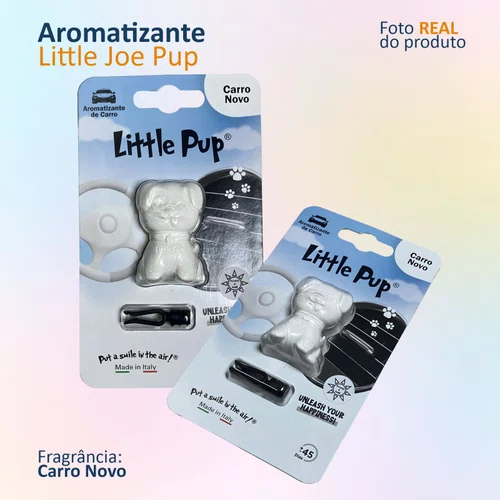 Aromatizante Automotivo Little Joe Pup Carro Novo