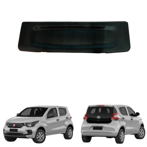 Tampão Bagagito Porta Mala Fiat Mobi 2016 até 2023 com Carpete Preto