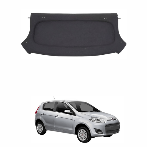 Tampão Bagagito Porta Mala Fiat Palio 2012 2013 2014 2015 2016 com Carpete Preto