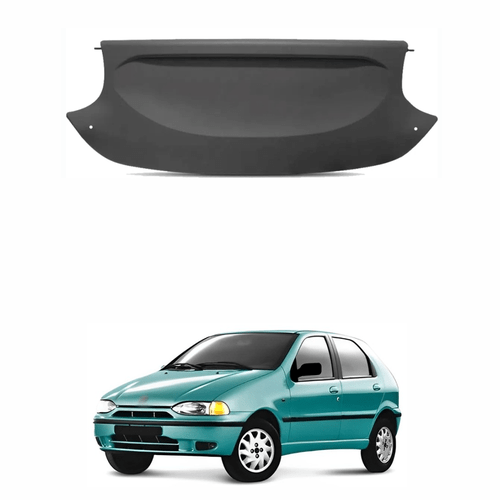 Tampão Bagagito Porta Mala Fiat Palio 1996 1997 1998 1999 2000 com Carpete Preto