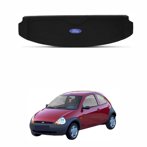Tampão Bagagito Porta Mala Ford Ka 1997 até 2007 Com Carpete Preto