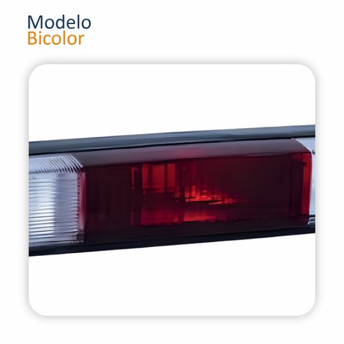 Break Light Traseira Ford Courier 1997 Até 2013 Bicolor