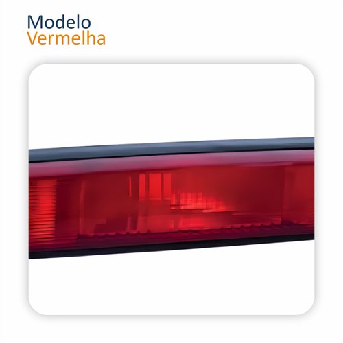 Break Light Traseira Ford Courier 1997 Até 2013 Vermelha