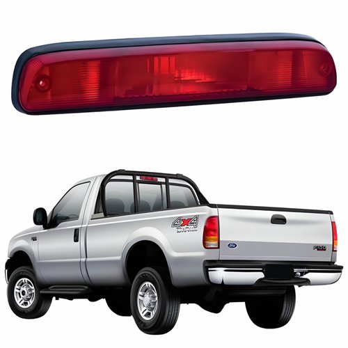 Break Light Traseira Ford F250 1999 Até 2011 Vermelha