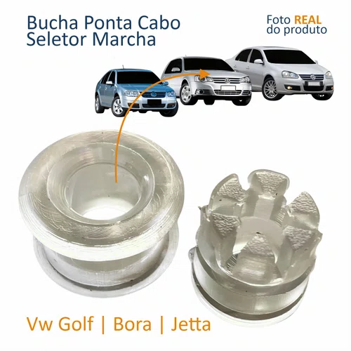 Bucha Ponta Cabo Seletor Marcha Vw Golf Bora Jetta Manual