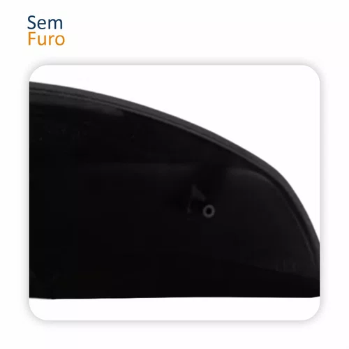 Capa Retrovisor Fiat Idea 2011 Até 2016 Sem Furo Liso Lado Direito Passageiro