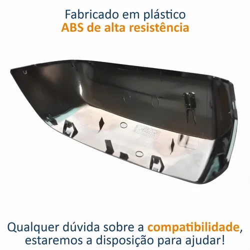 Capa Retrovisor Ford Ranger 2024 Até 2026 ORIGINAL Lado Direito Passageiro
