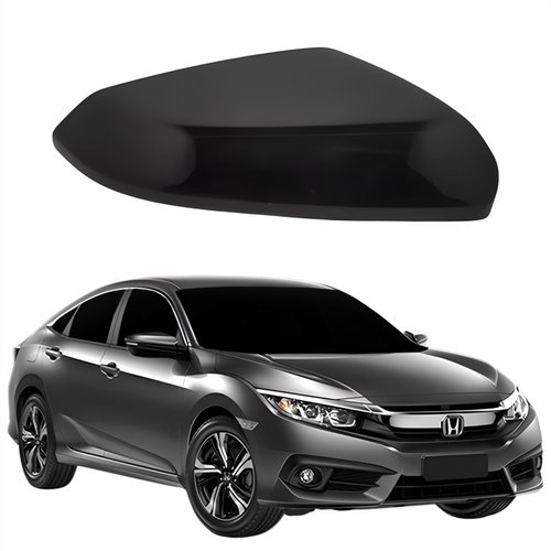 Capa Retrovisor Honda Civic 2017 2018 2019 2020 Lado Direito Passageiro