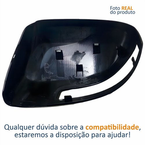 Capa Retrovisor Honda Civic 2012 2013 2014 2015 2016 Com Furo Lado Direito Passageiro