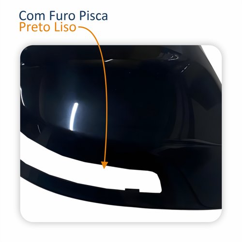Capa Retrovisor Honda Civic 2012 2013 2014 2015 2016 Com Furo Lado Direito Passageiro