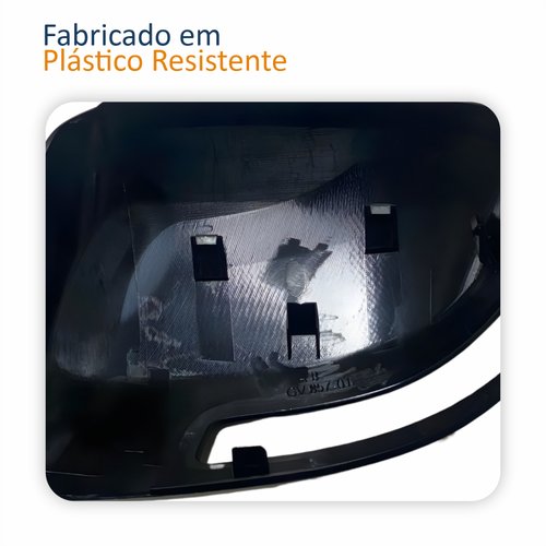 Capa Retrovisor Honda Civic 2012 2013 2014 2015 2016 Com Furo Lado Direito Passageiro