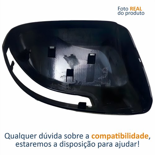 Capa Retrovisor Honda Civic 2012 2013 2014 2015 2016 Com Furo Lado Esquerdo Motorista