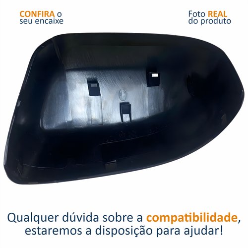 Capa Retrovisor Honda Civic 2012 Até 2016 Sem Furo Para Pisca Lado Direito Passageiro