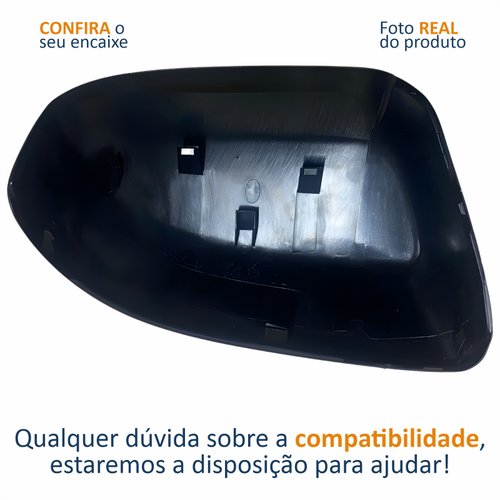 Capa Retrovisor Honda Civic 2012 Até 2016 Sem Furo Para Pisca Lado Esquerdo Motorista