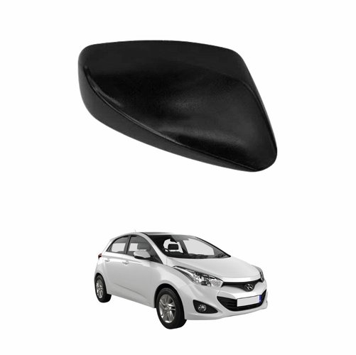 Capa de Retrovisor Hyundai Hb20 2012 até 2019 Preto Lado Direito Passageiro