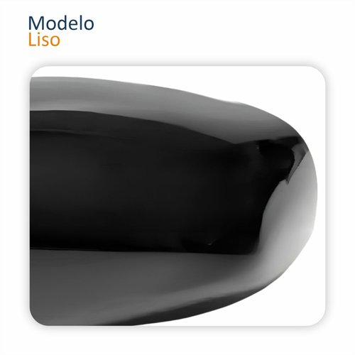 Capa Retrovisor Jeep Commander 2016 Até 2023 Liso Lado Esquerdo Motorista