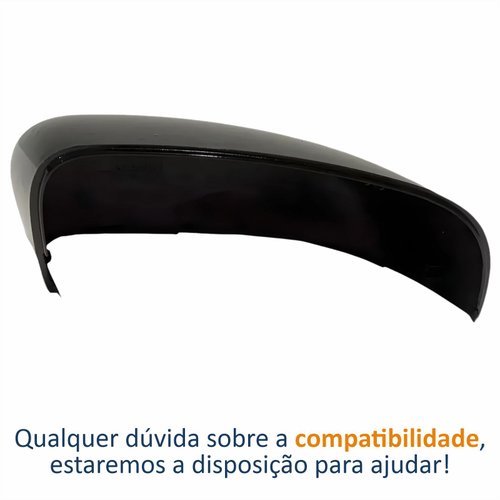 Capa Retrovisor Jeep Commander 2016 Até 2023 Texturizado Lado Direito Passageiro