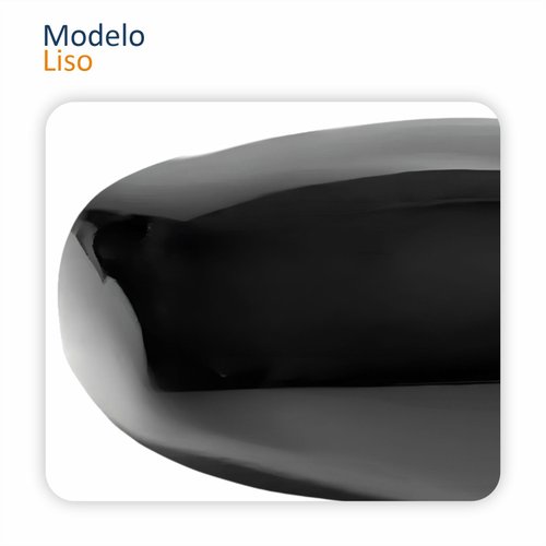 Capa Retrovisor Jeep Compass 2016 Até 2023 Liso Lado Direito Passageiro