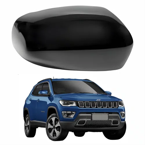 Capa Retrovisor Jeep Compass 2017 Até 2024 ORIGINAL Lado Direito Passageiro