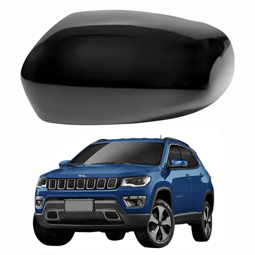 Capa Retrovisor Jeep Compass 2017 Até 2024 ORIGINAL Lado Esquerdo Motorista