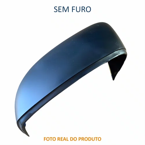 Capa Retrovisor Vw Gol G6 2013 Até 2016 METAGAL Sem Furo Texturizado Lado Esquerdo Motorista