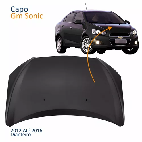 Capô Gm Sonic 2012 2013 2014 2015 2016