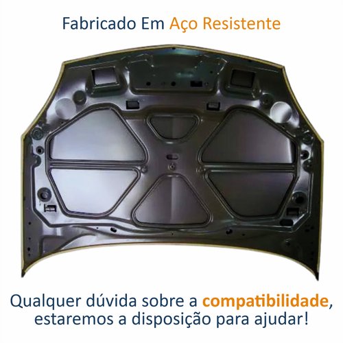 Capô Renault Clio 2003 até 2012
