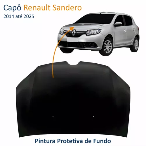Capô Renault Sandero 2014 até 2025