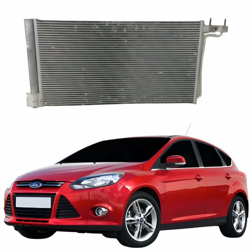 Condensador Ford Focus 2013 2014 2015 Com Ar Condicionado