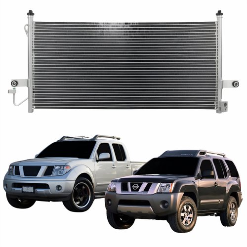 Condensador Nissan Frontier Xterra 2002 Até 2007 Com Ar Condicionado Automática E Mecânico