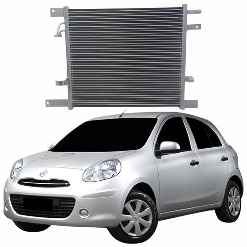 Condensador Nissan March 2011 2012 2013 2014 2015