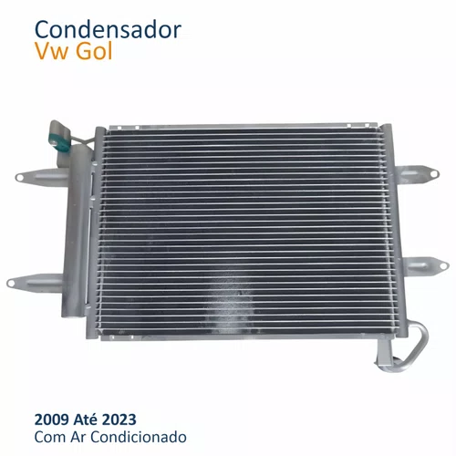 Condensador Vw Gol 2009 Até 2023