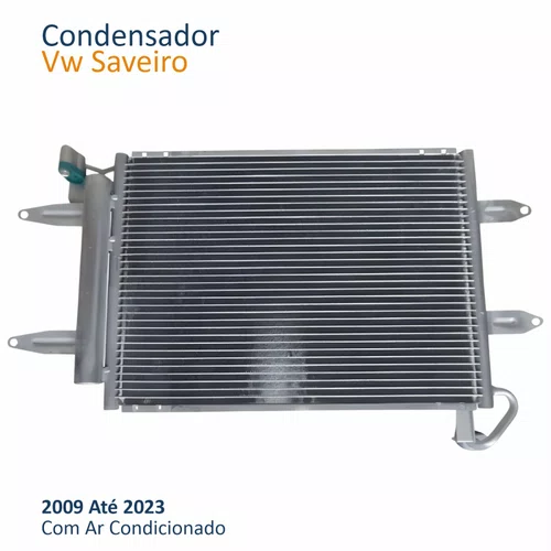 Condensador Vw Saveiro 2009 Até 2023