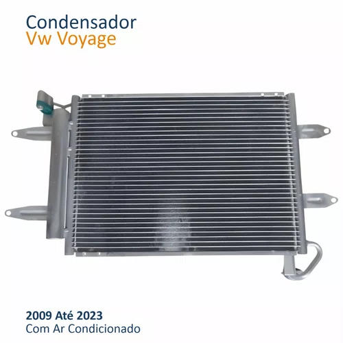 Condensador Vw Voyage 2009 Até 2023