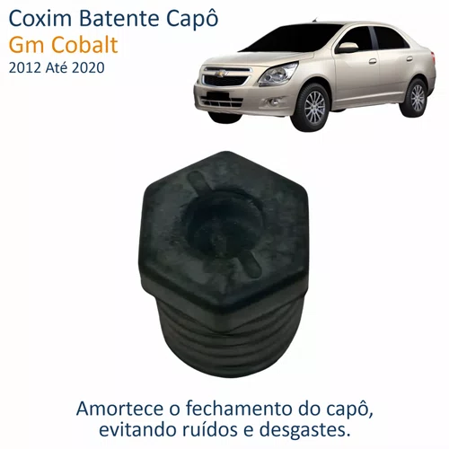 Coxim Batente Capô Gm Cobalt 2012 Até 2020