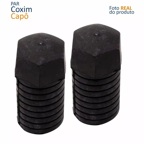 Kit Coxim Batente Capô Gm S10 Silverado Vectra Blazer 2 Peças