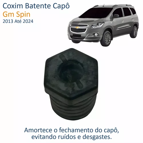 Coxim Batente Capô Gm Spin 2013 Até 2024