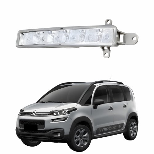 Daylight Drl Led Citroen Aircross 2016 2017 2018 2019 2020 Lado Esquerdo Motorista