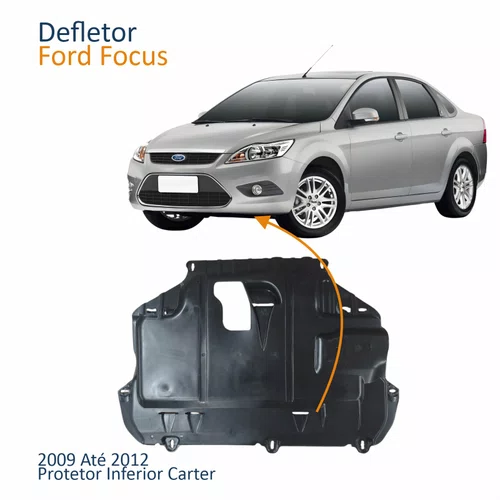 Defletor Inferior Carter Ford Focus 2009 2010 2011 2012