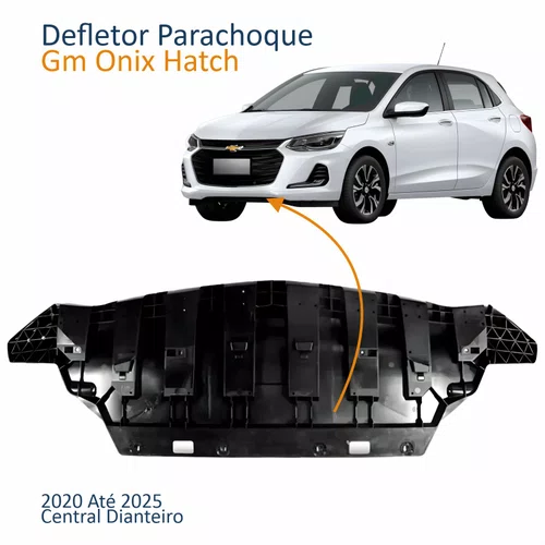 Defletor Parachoque Dianteiro Gm Onix Hatch 2020 Até 2025 Inferior Central