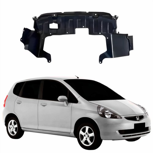 Defletor Parachoque Dianteiro Honda Fit 2003 Até 2008