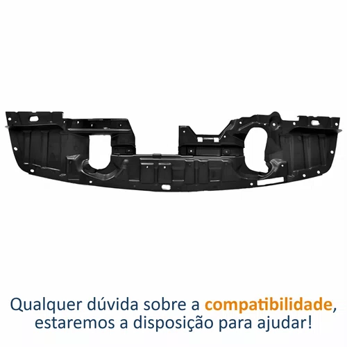 Defletor Parachoque Dianteiro Mitsubishi Lancer 2010 Até 2019 Inferior Central