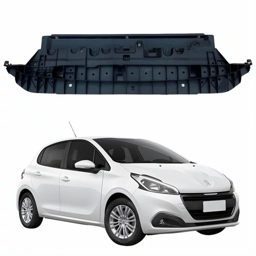 Defletor Parachoque Dianteiro Peugeot 208 2012 Até 2022 Inferior Central