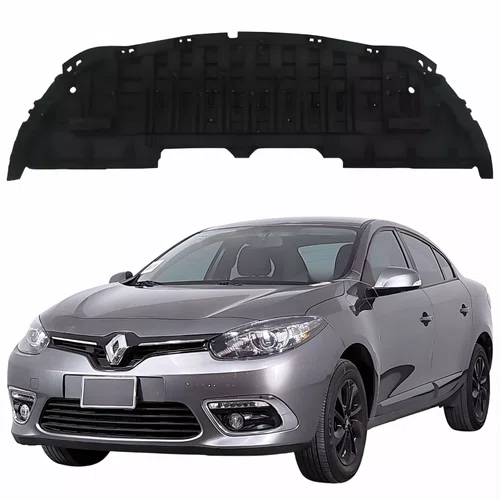 Defletor Parachoque Dianteiro Renault Fluence 2015 2016 2017 2018 2019 Inferior Central