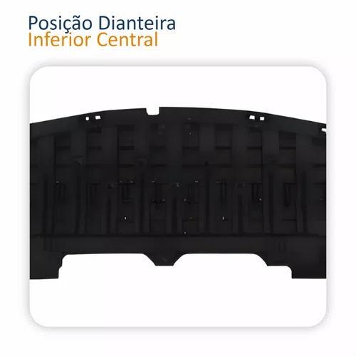 Defletor Parachoque Dianteiro Renault Fluence 2015 2016 2017 2018 2019 Inferior Central