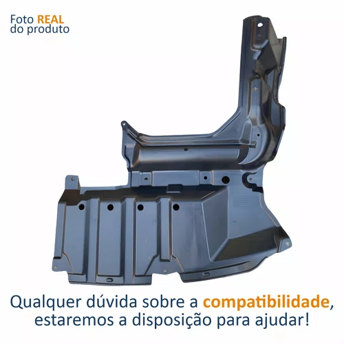 Defletor Para-choque Dianteiro Toyota Corolla 2009 Até 2014 Lado Direito Passageiro